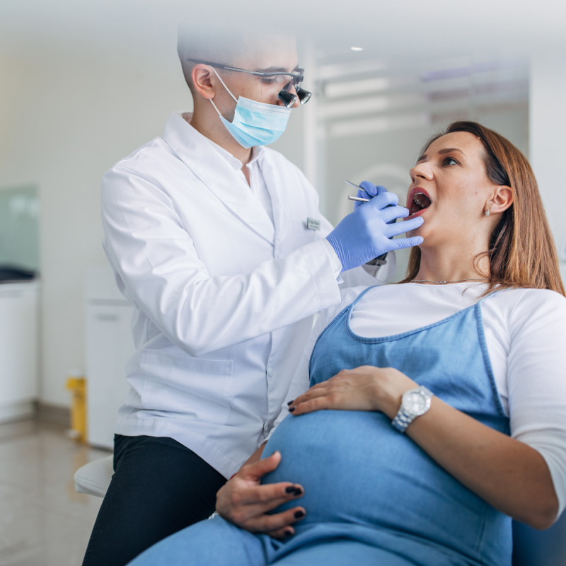 La salud bucal y dental en embarazadas tiene muchos mitos alrededor. Foto: Getty Images